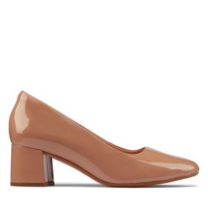 Clarks Sheer55 Court Pumps Damen Braun | CLK204YVC