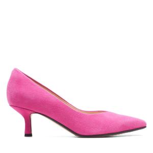 Clarks Violet 55 Court Pumps Damen Lila | CLK123KNB