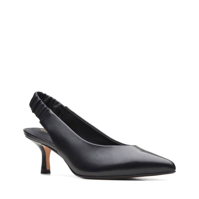 Clarks Violet55 Sling Pumps Damen Schwarz | CLK620FVS