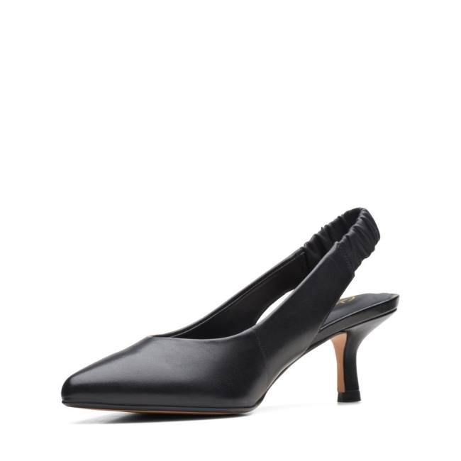 Clarks Violet55 Sling Pumps Damen Schwarz | CLK620FVS